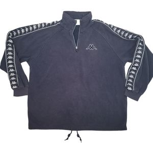 Kappa track jacket sweat shirt size large.